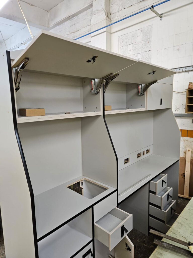 Square Van Custom Van Fit Out: Stage 2 - Set Square Joinery