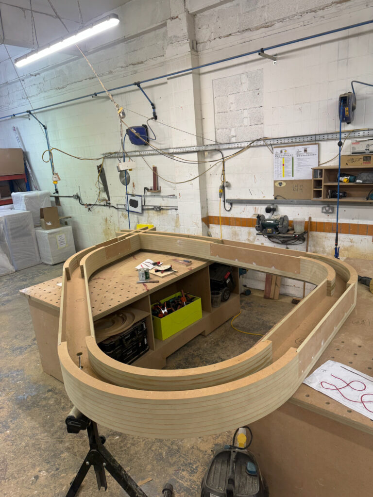 set square joinery bespoke lighting project