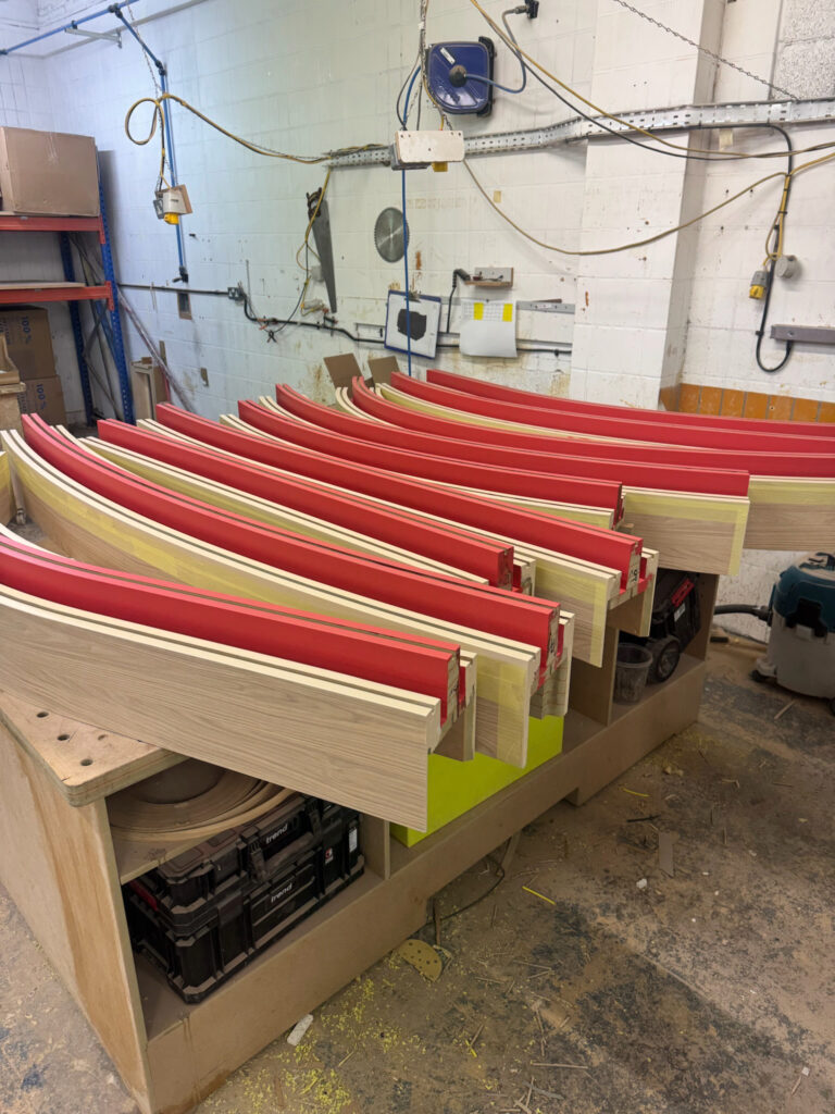 set square joinery bespoke lighting project