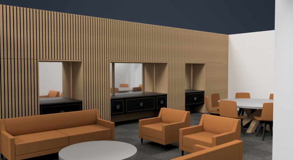 VIP Lounge Bespoke Joinery Fit Out