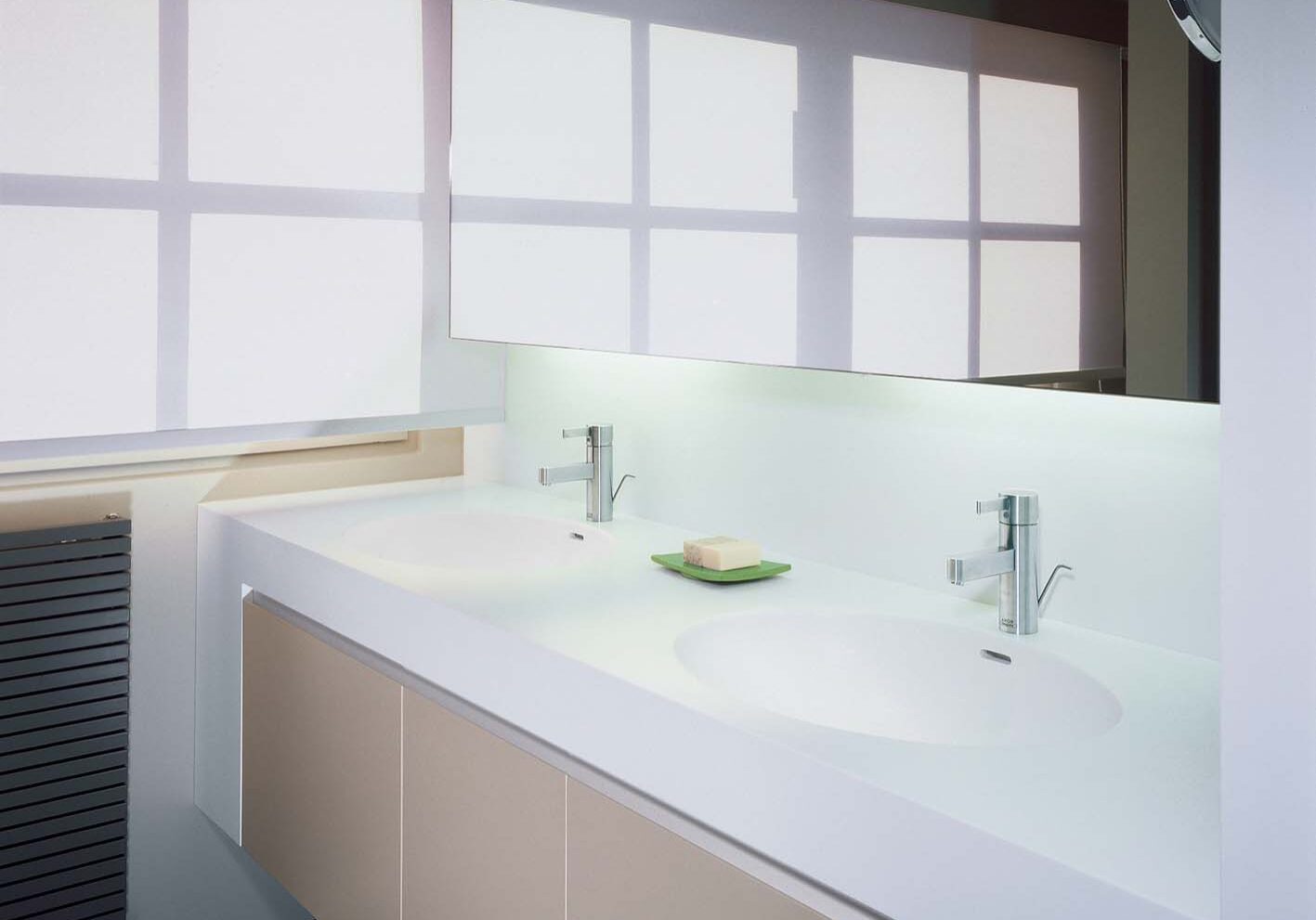 corian bathroom countertop
