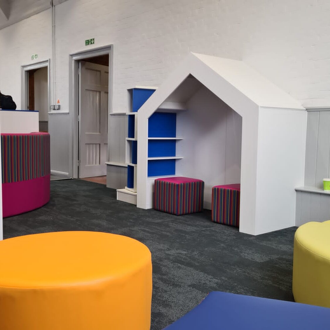 Modular furniture for multi-use spaces