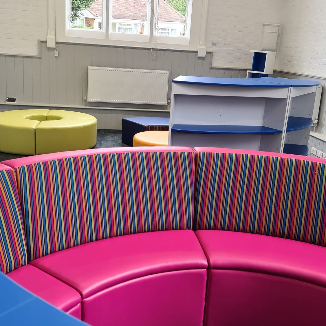 Custom seating and storage