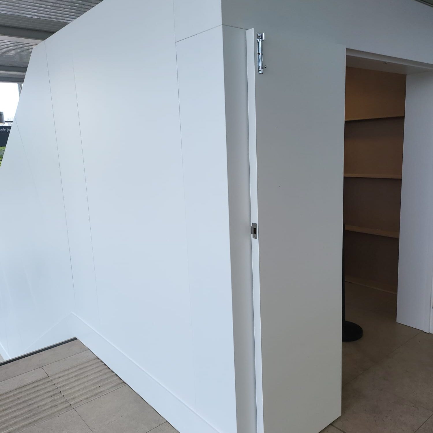 Section off working areas