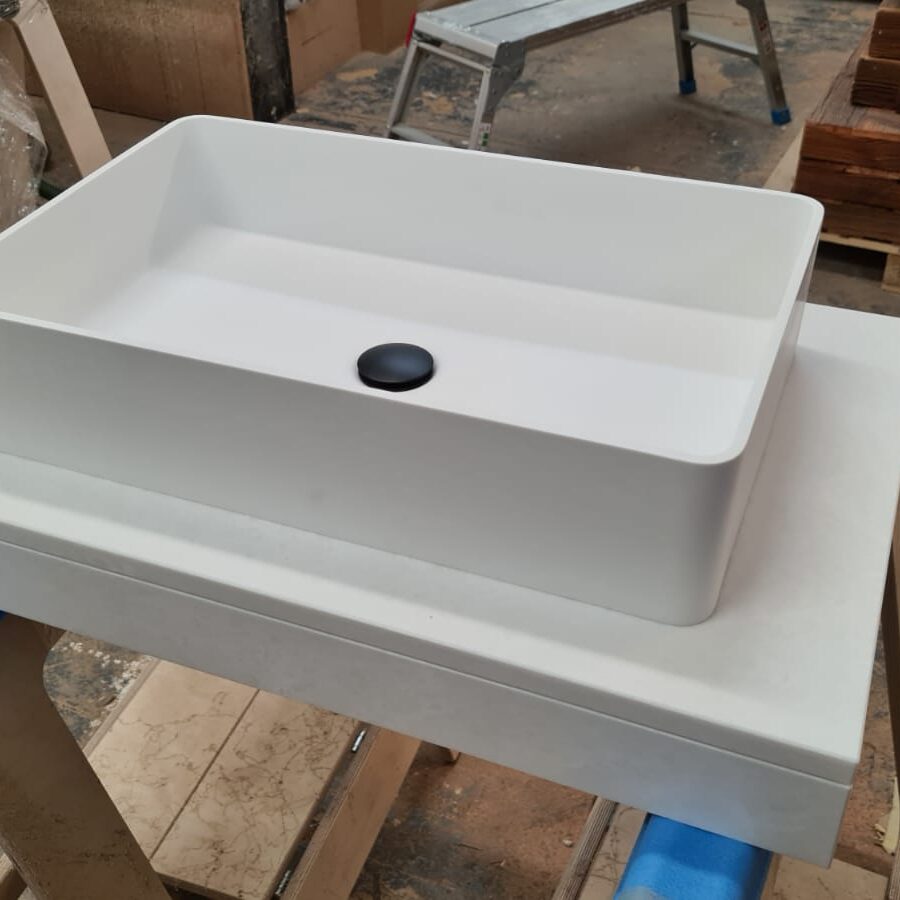 Set Square - Corian Sink