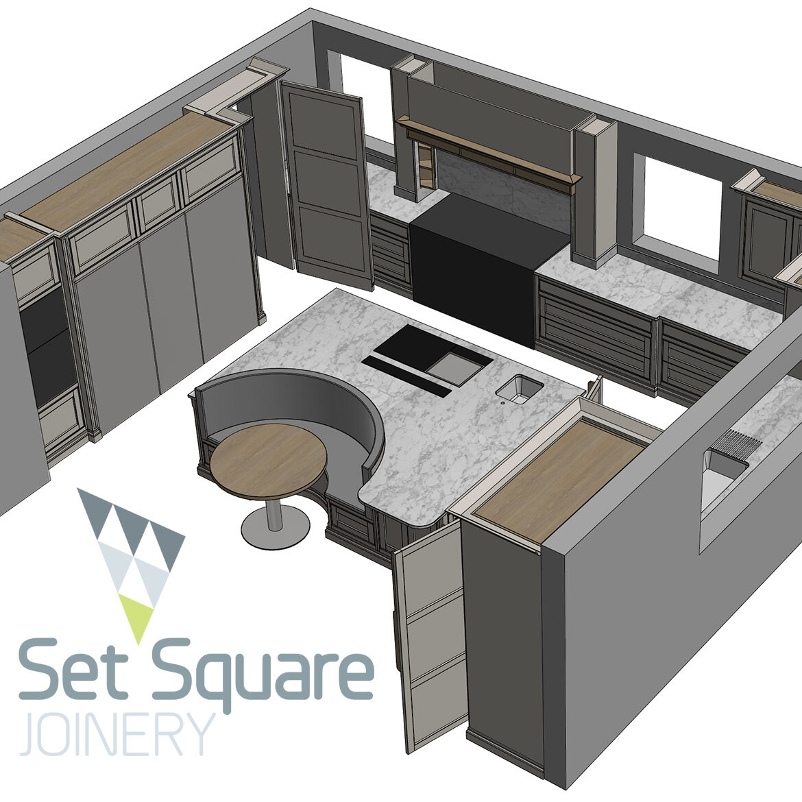 to full scale renders